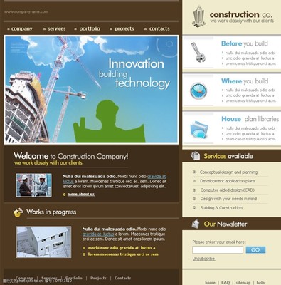 國外企業(yè)網(wǎng)站設(shè)計(jì) 以圖片與網(wǎng)頁構(gòu)筑品牌數(shù)字化堡壘